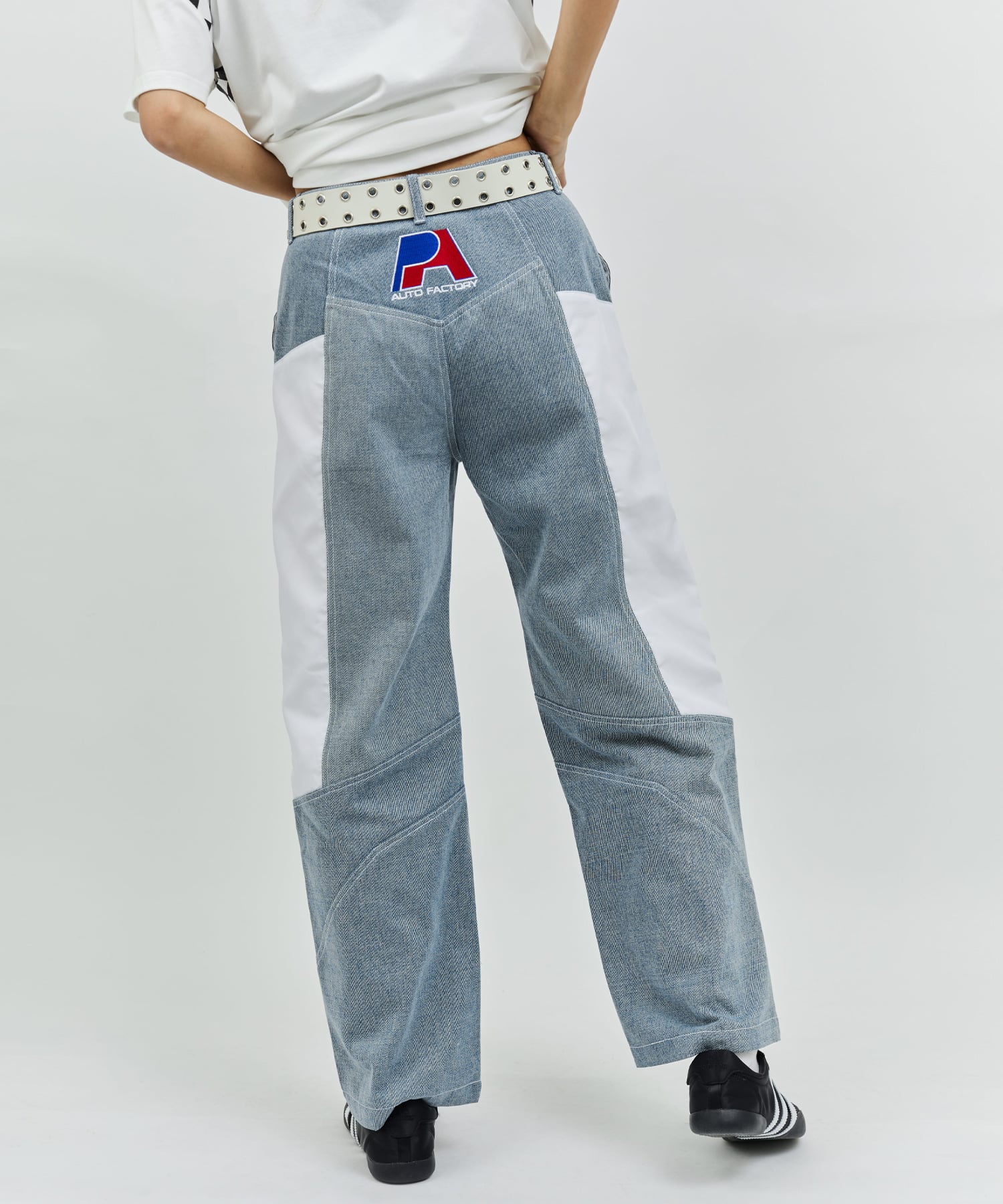 HONDA x atmos pink Racing Pants BLUEの画像
