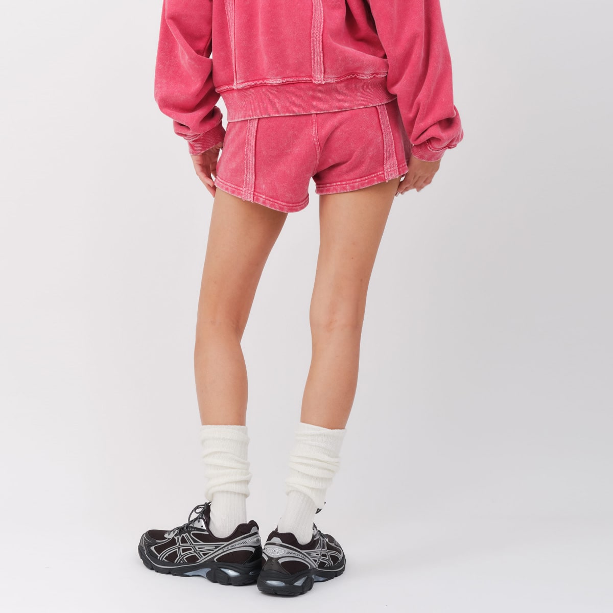 atmos pink Pigment Sweat Short Pants PINKの画像