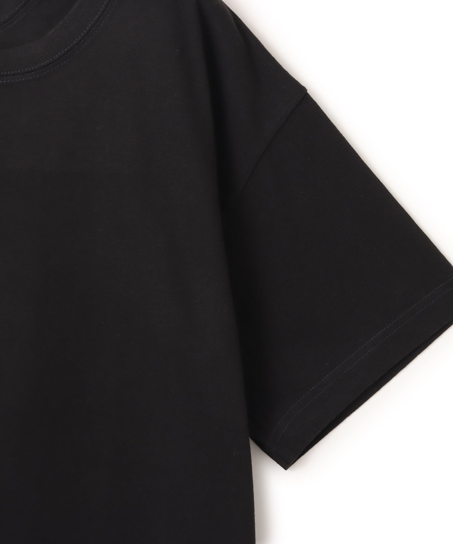 Poliquant THE ASSEMBLE EDITING S/S TEE BLACKの画像