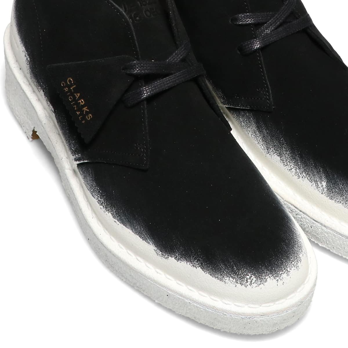 Clarks Desert Boot221 Blk/White BLACK/WHITE 22SP-Iの画像