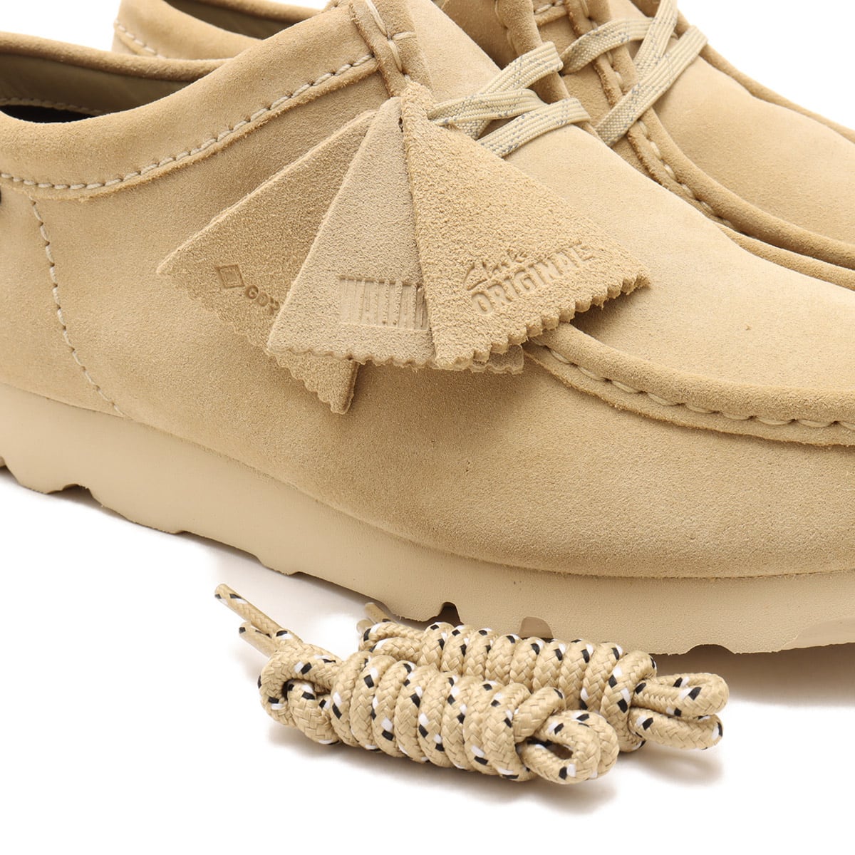 Clarks WallabeeGTX Maple Suedeの画像