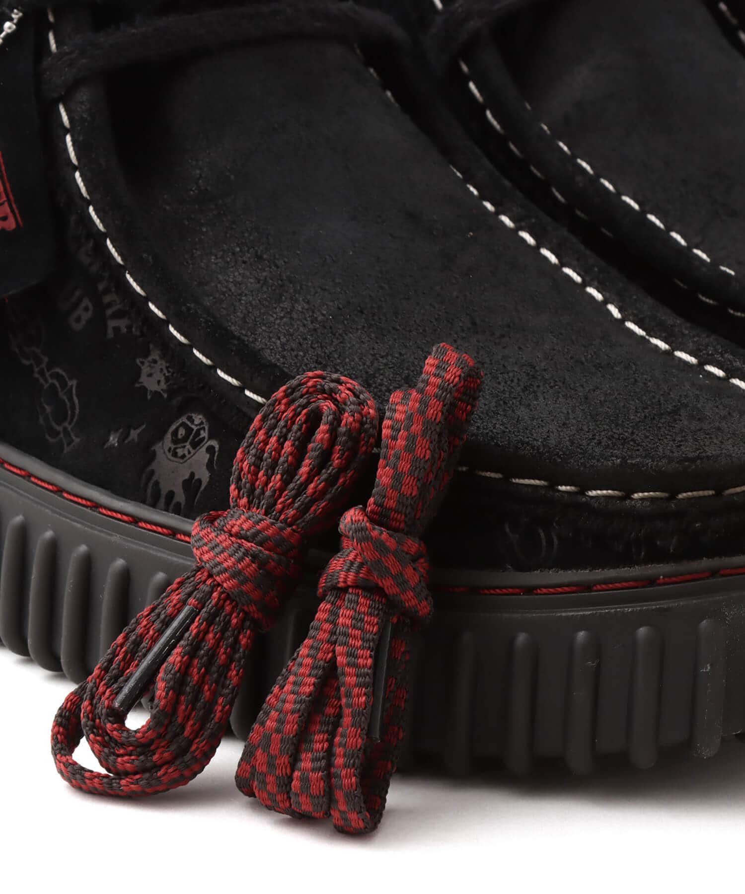 CLARKS Torhill Hi x Stranger Things Blackの画像