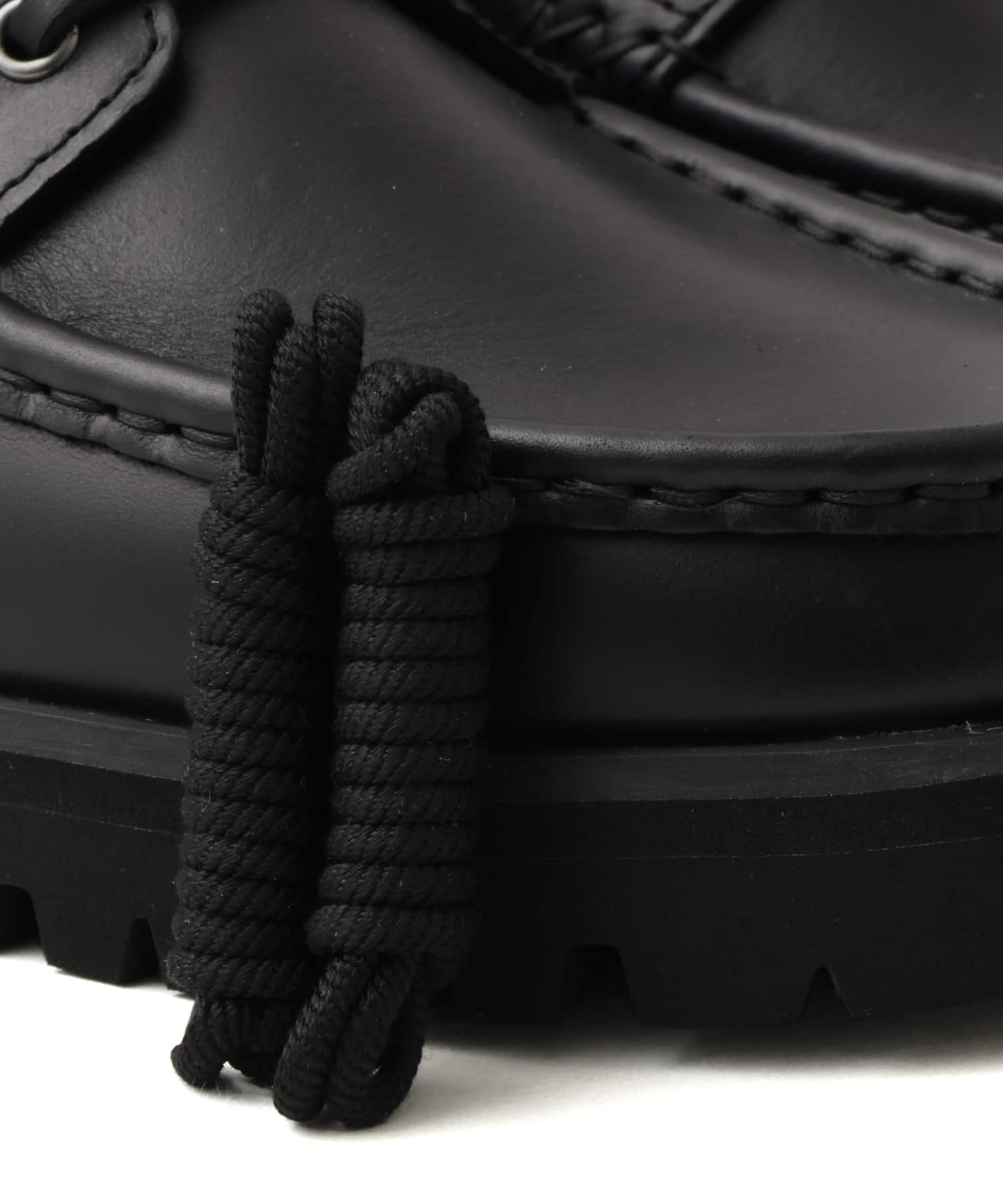 CLARKS Yukoner Boat Black Leatherの画像