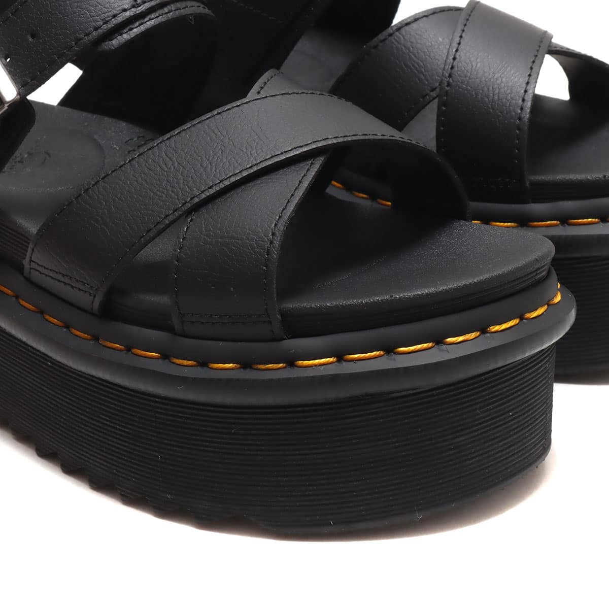 Dr. Martens sandals VOSS II QUAD UK4 black leather with
