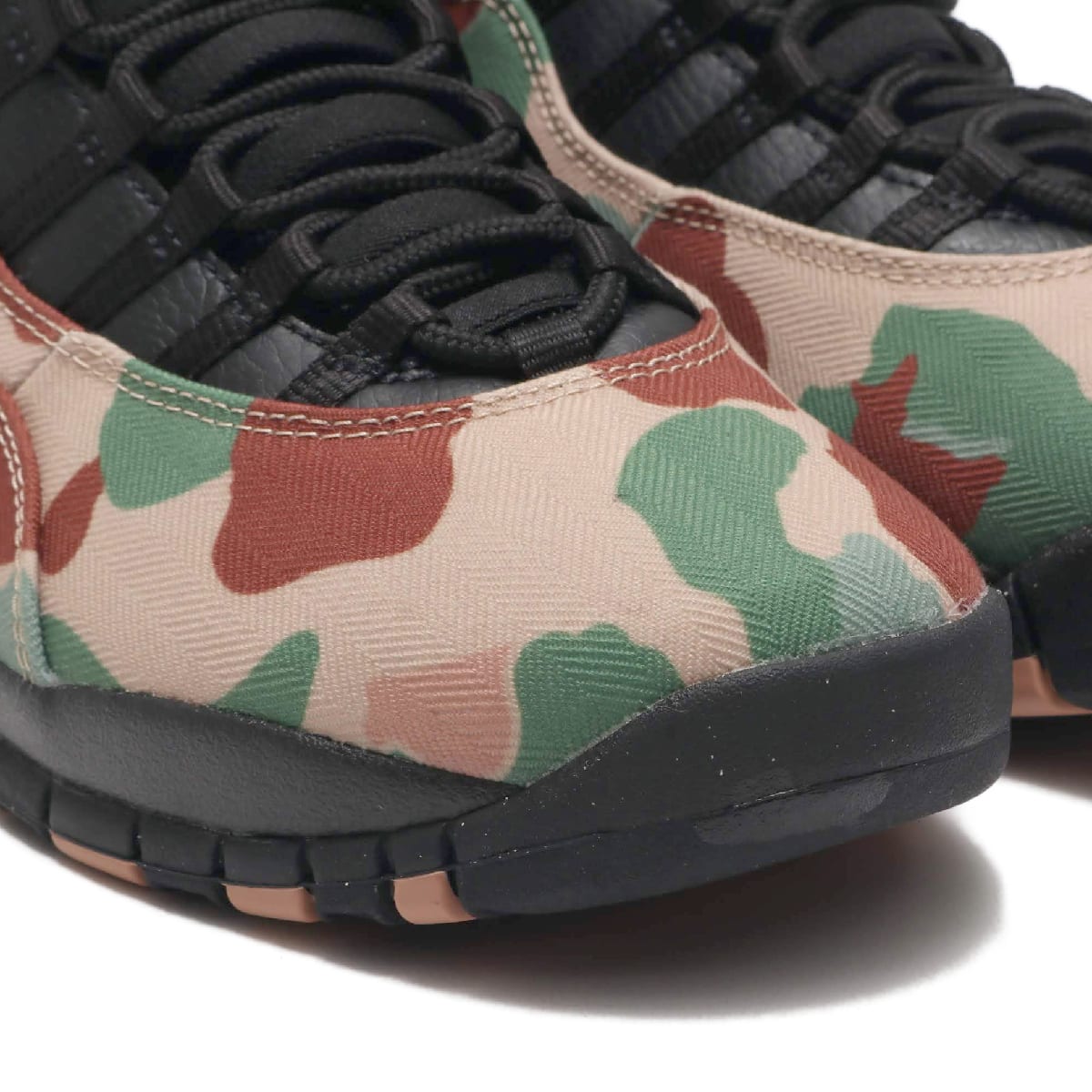 JORDAN BRAND AIR JORDAN 10 RETRO DESERT/BLACK-DUSTED CLAY-TREELINE 19FA-Sの画像