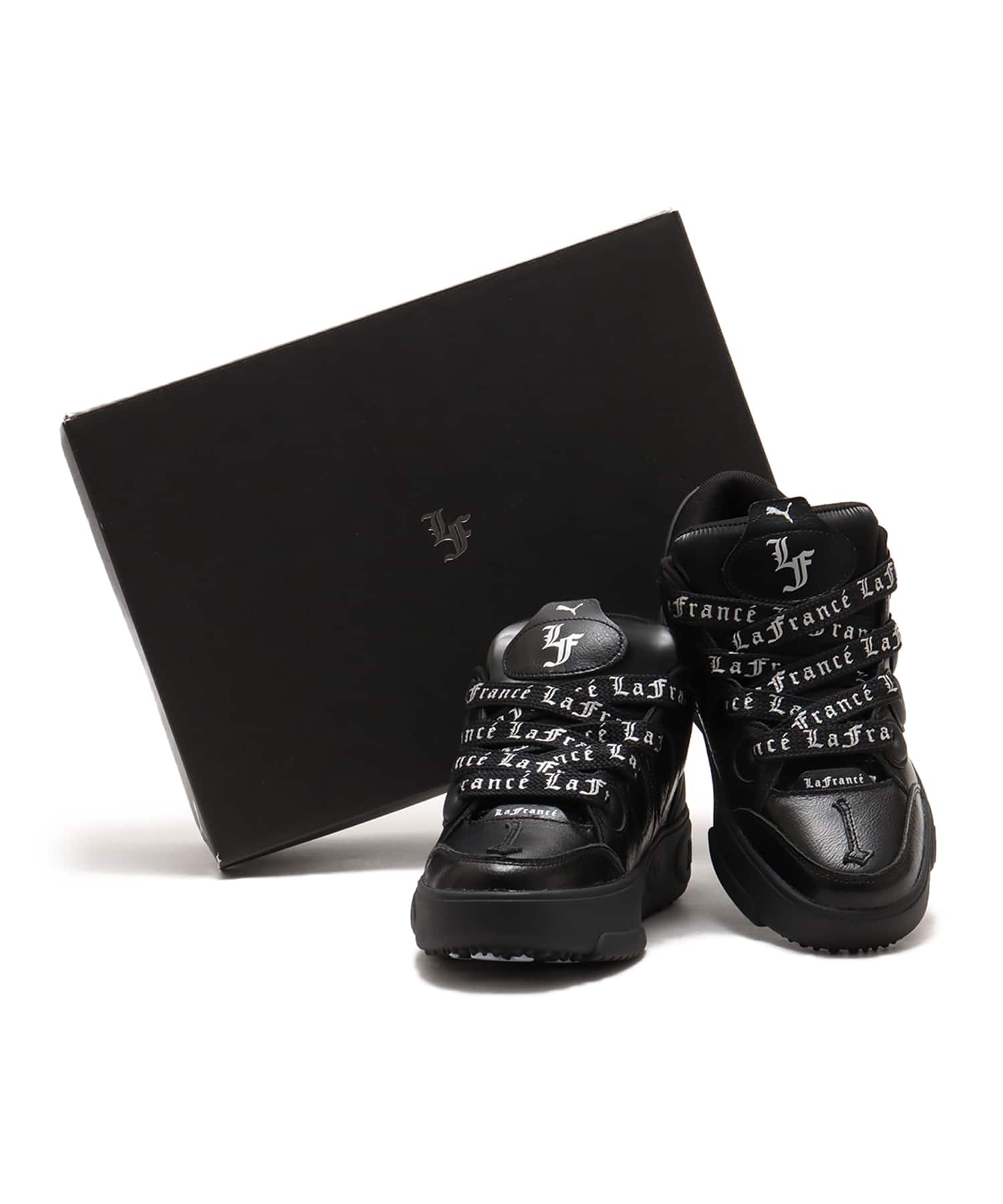 PUMA LA FRANCE BLACK CHROME PUMA BLACK-SILVER MIST-PUMAの画像