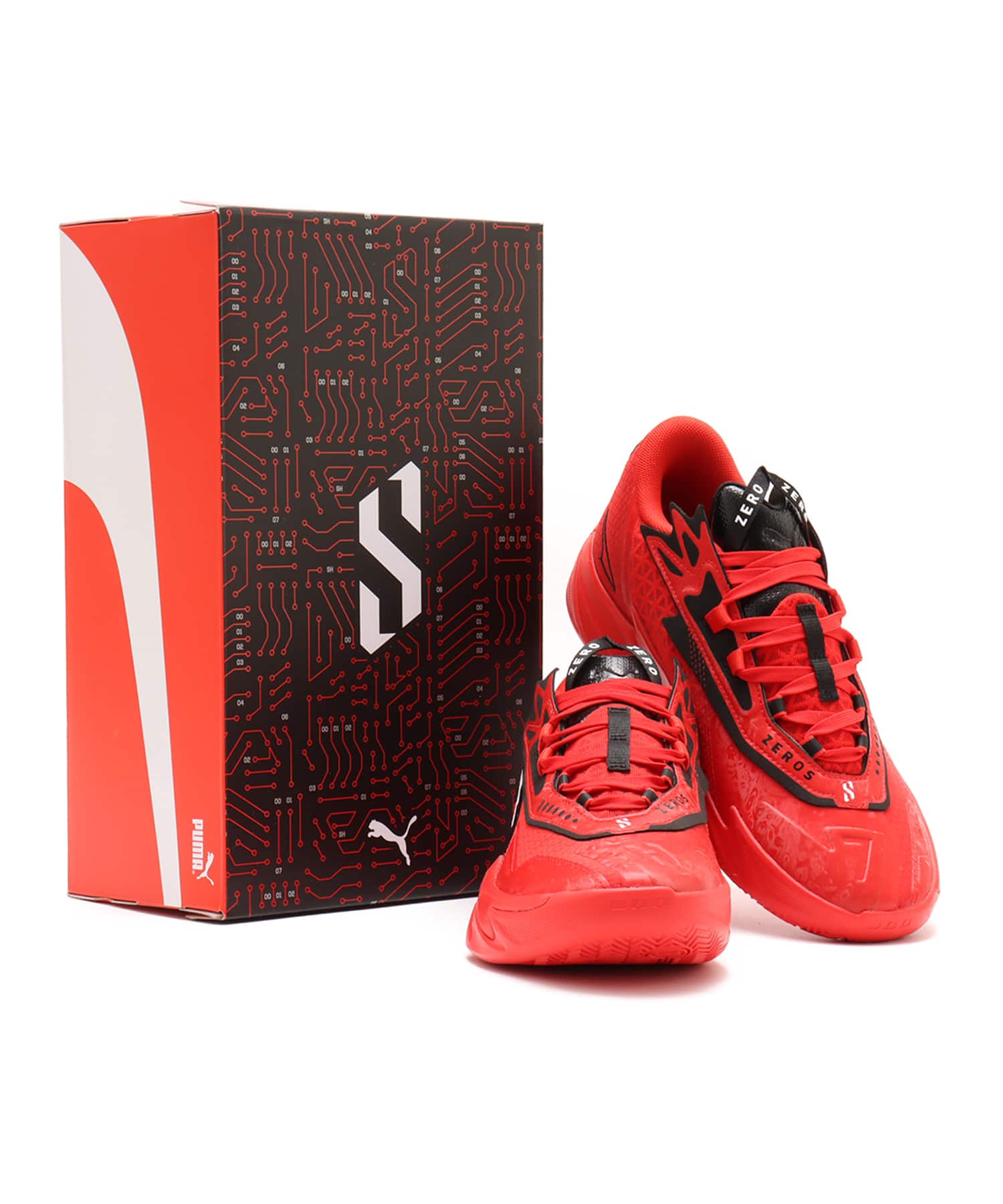 PUMA SCOOT ZEROS II O.D.D. CITY FOR ALL TIME RED-PUMA BLACKの画像