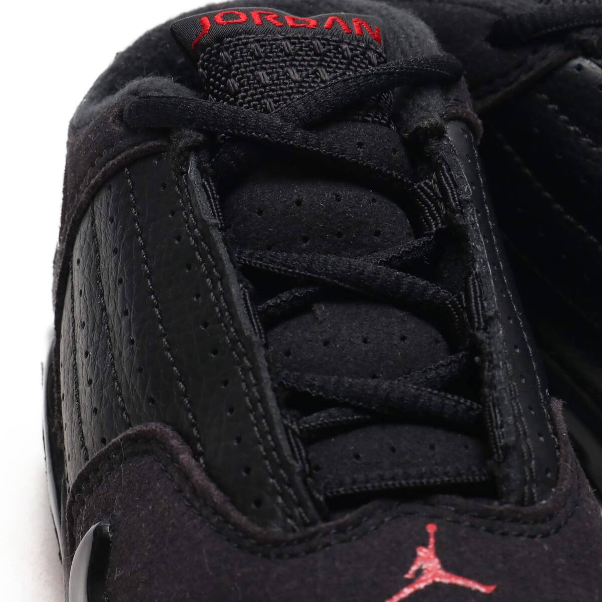 JORDAN BRAND JORDAN 14 RETRO BT  BLACK/VARSITY RED-METALLIC SILVERの画像