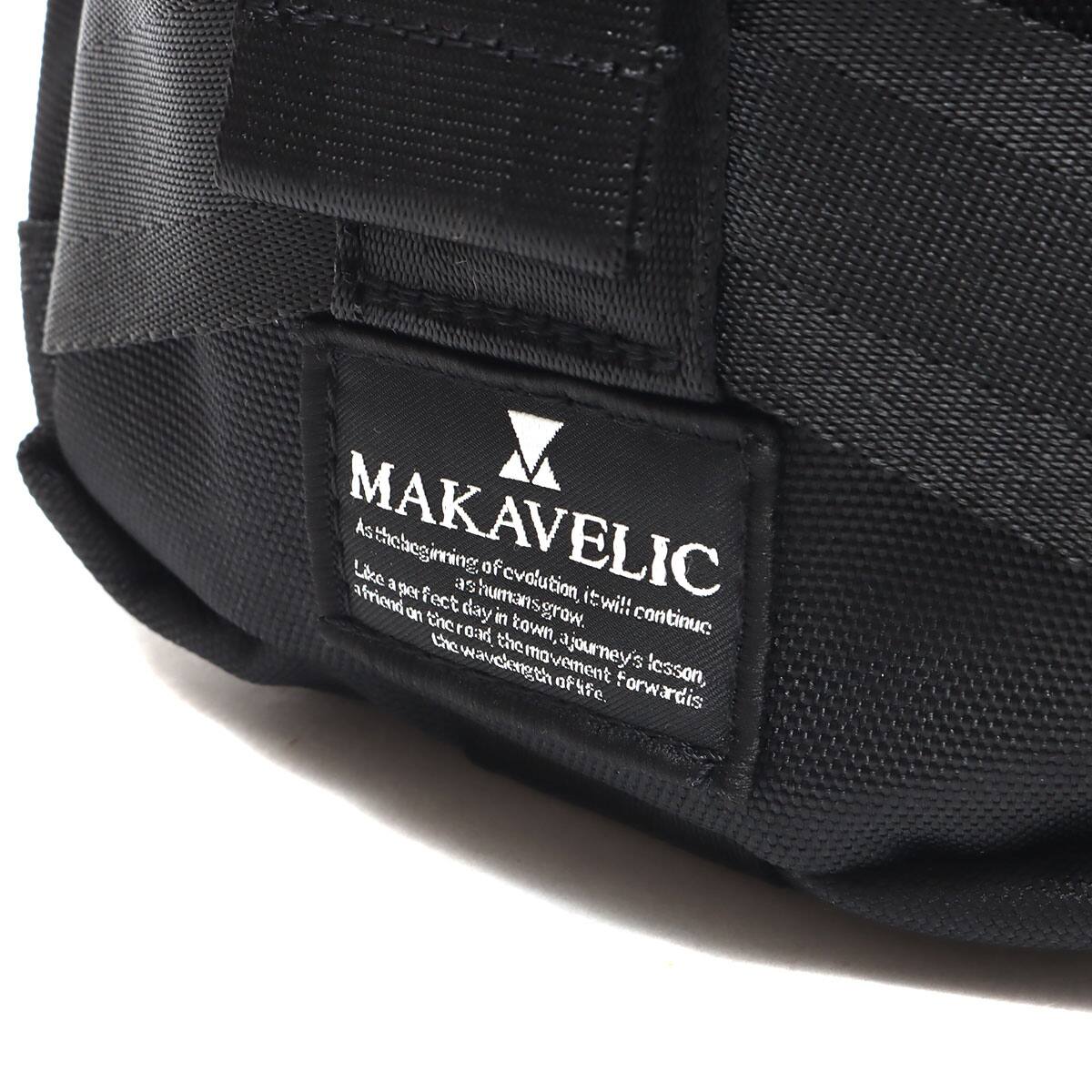 MAKAVELIC VERTICAL BODY BAG BLACK 21FA-I