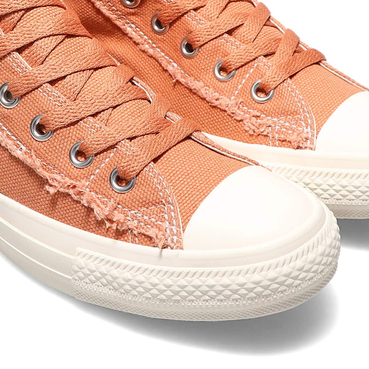 CONVERSE ALL STAR ROUGHCANVAS SLIP HI ORANGEの画像