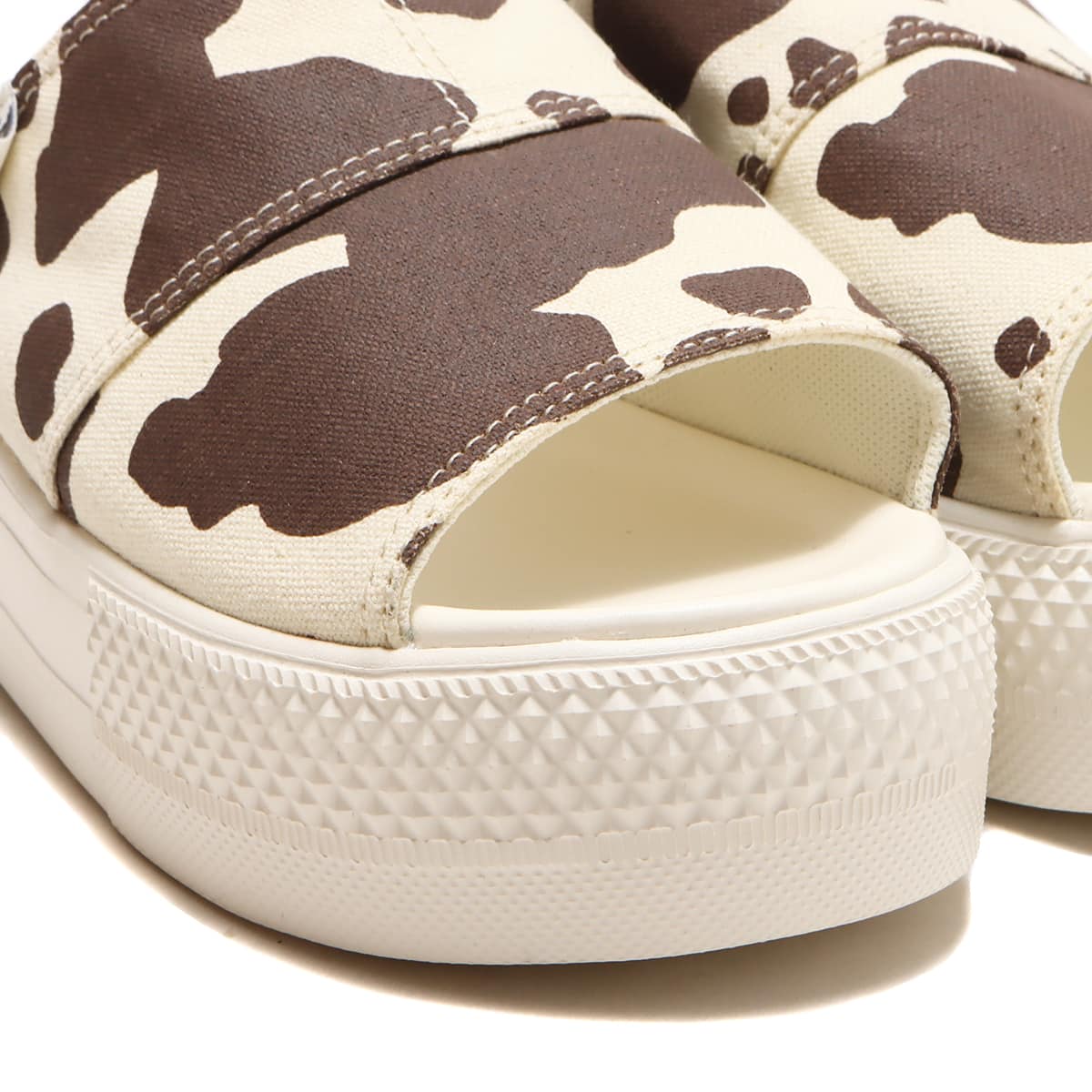 CONVERSE ALL STAR PLTS COWSPOT SANDAL OFF WHITEの画像