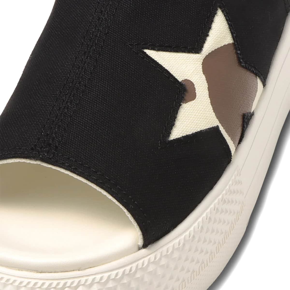 CONVERSE ALL STAR PLTS COWSPOT SANDAL BLACKの画像