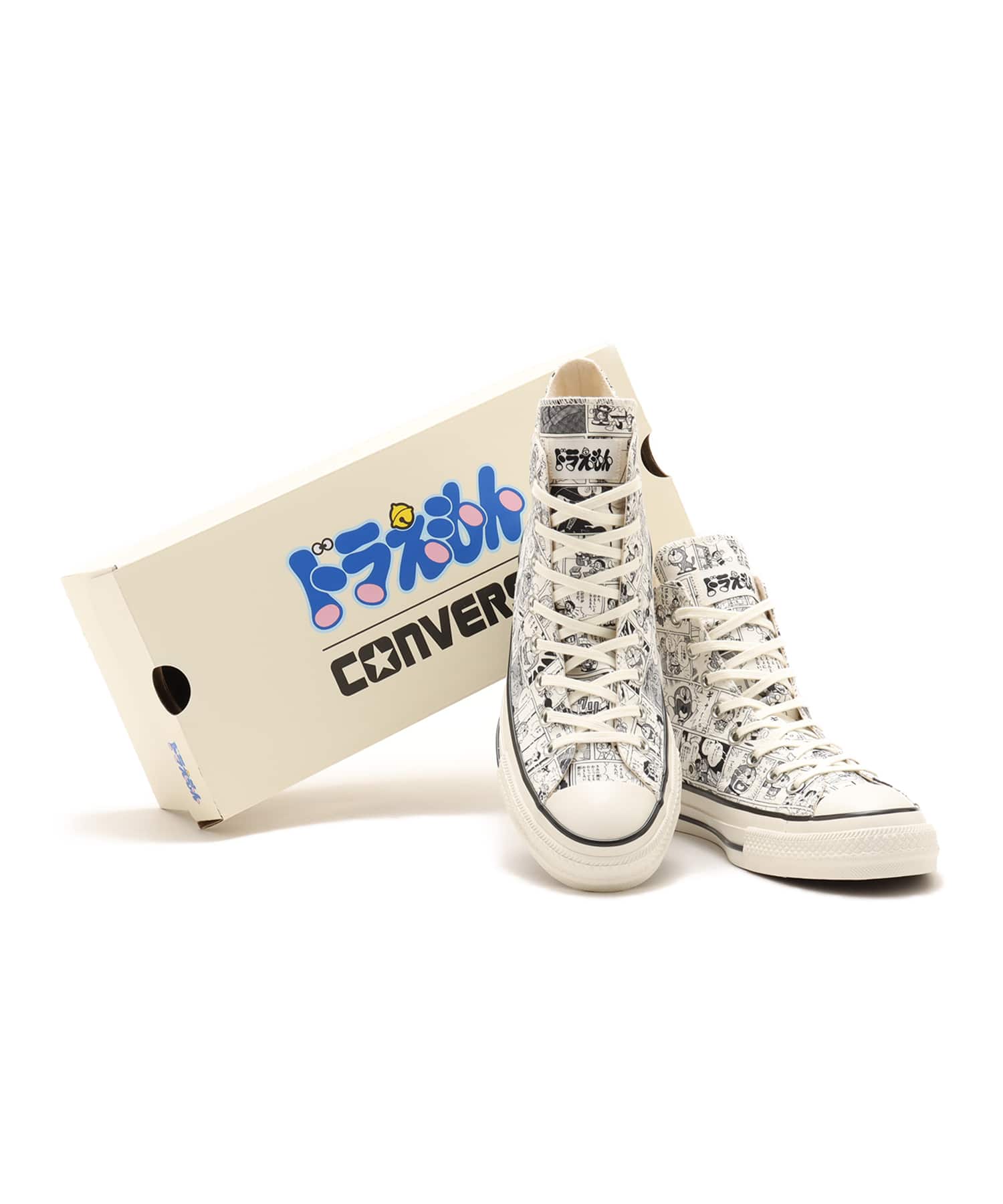 CONVERSE ALL STAR AGED CP HI / DORAEMON OFF WHITE CONVERSE ALL STAR AGED CP HI / DORAEMON OFF WHITE