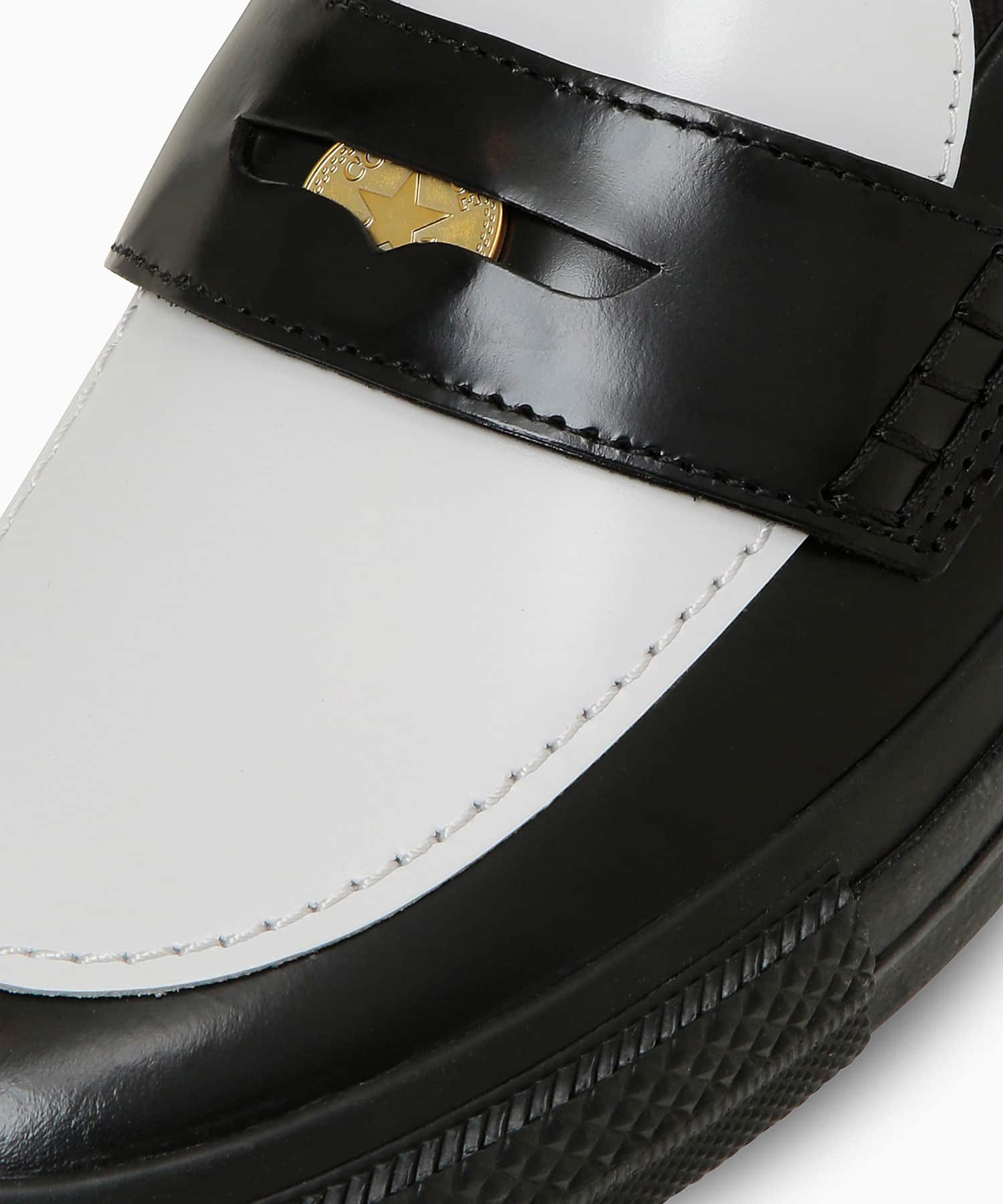 CONVERSE ALL STAR COINLOAFER BLACK/WHITEの画像