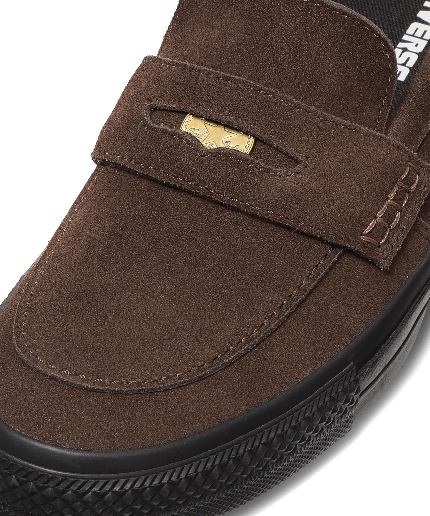 CONVERSE ALL STAR COINLOAFER SU DARK BROWN/BLACKの画像