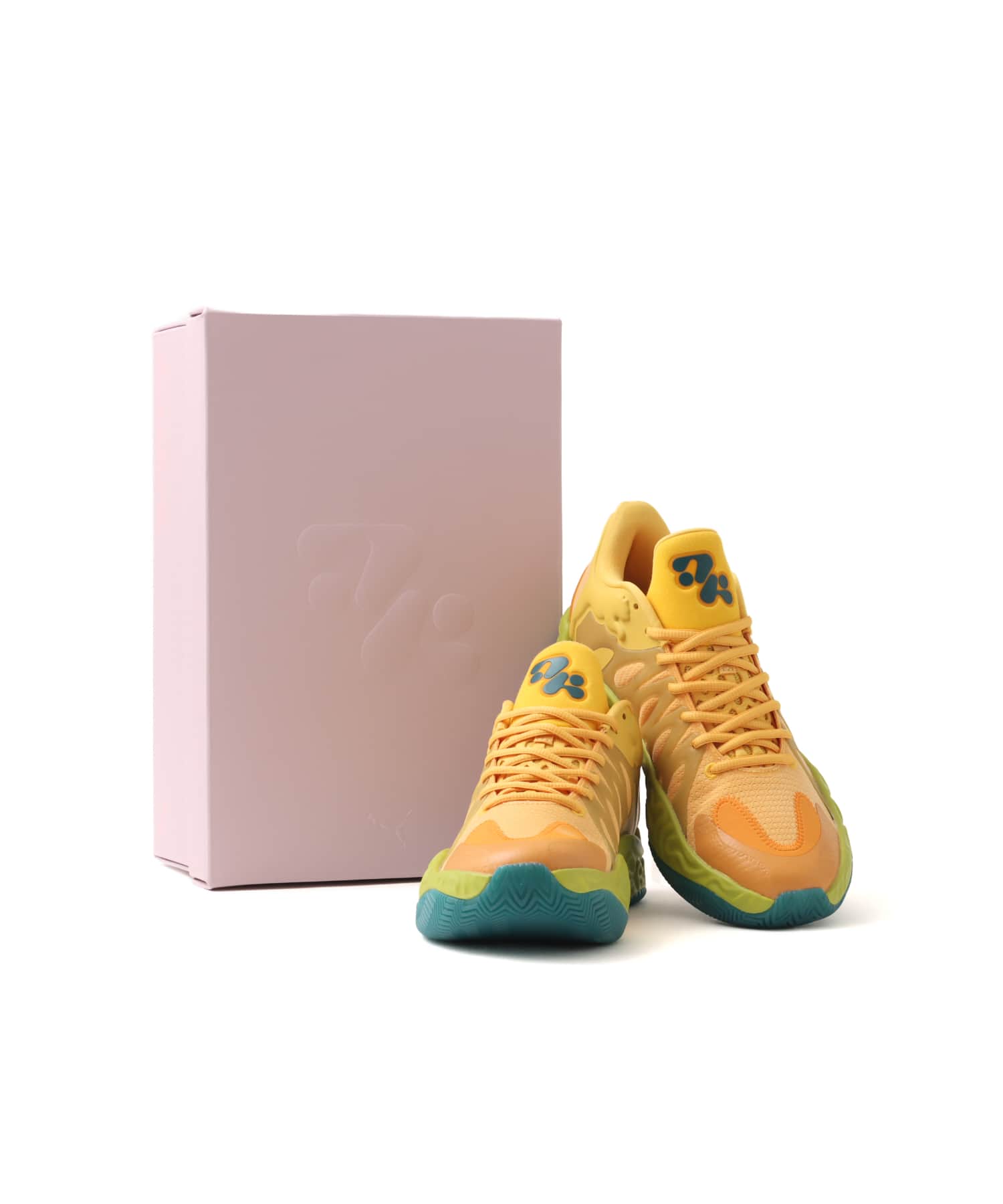 PUMA HALI 1 HALUCINATING ULTRA BLUE-FLURO GREEN PESの画像