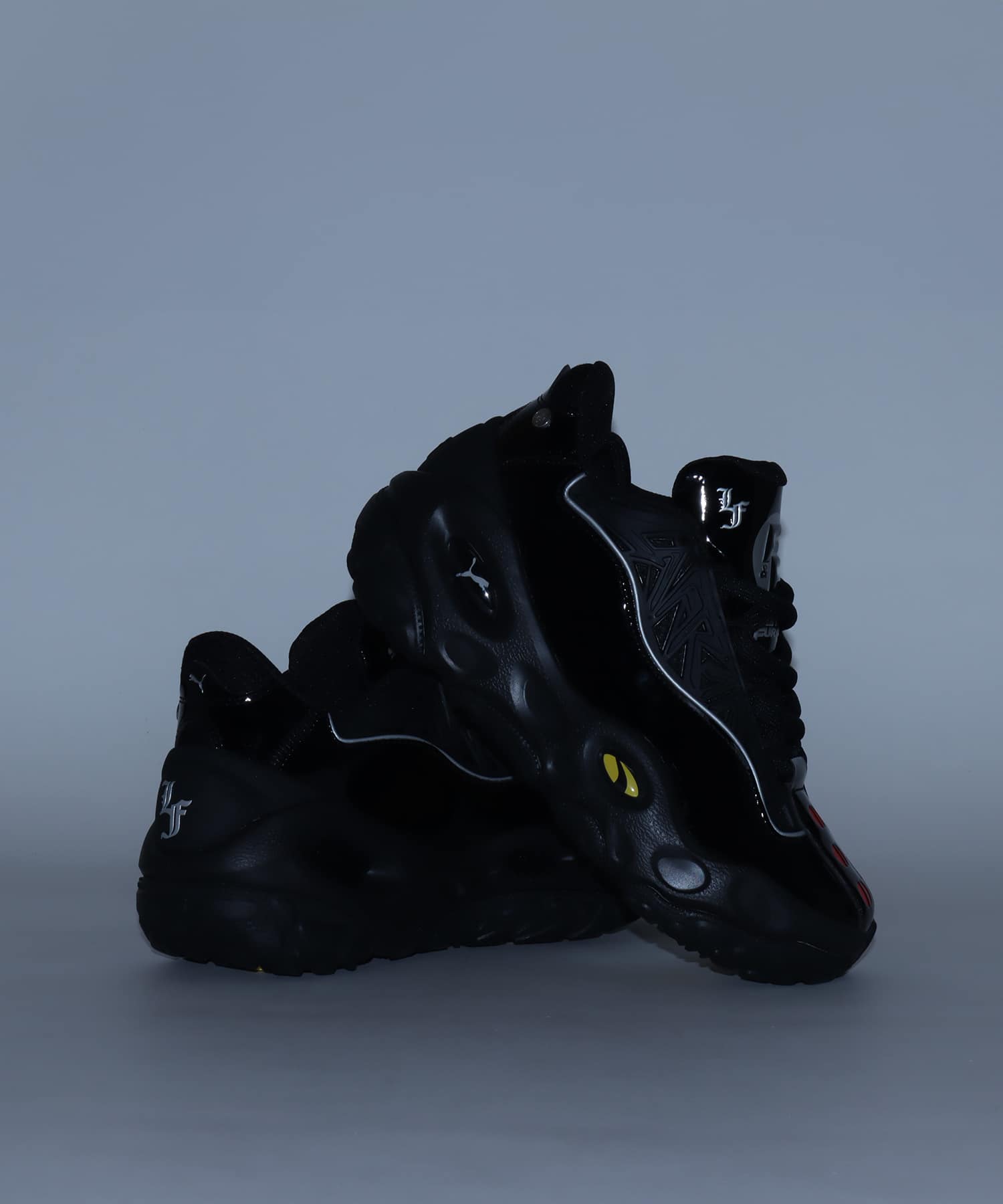 PUMA La France RNR Fast & Furious Charger PUMA BLACK-BRIGHT MANGO YELLの画像