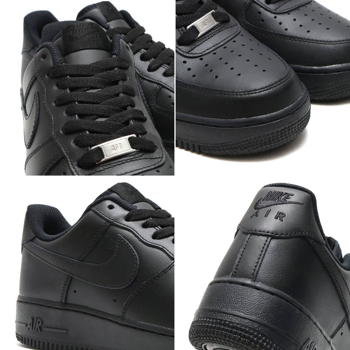 NIKE AIR FORCE 1 '07 BLACK/BLACK CRYOVR