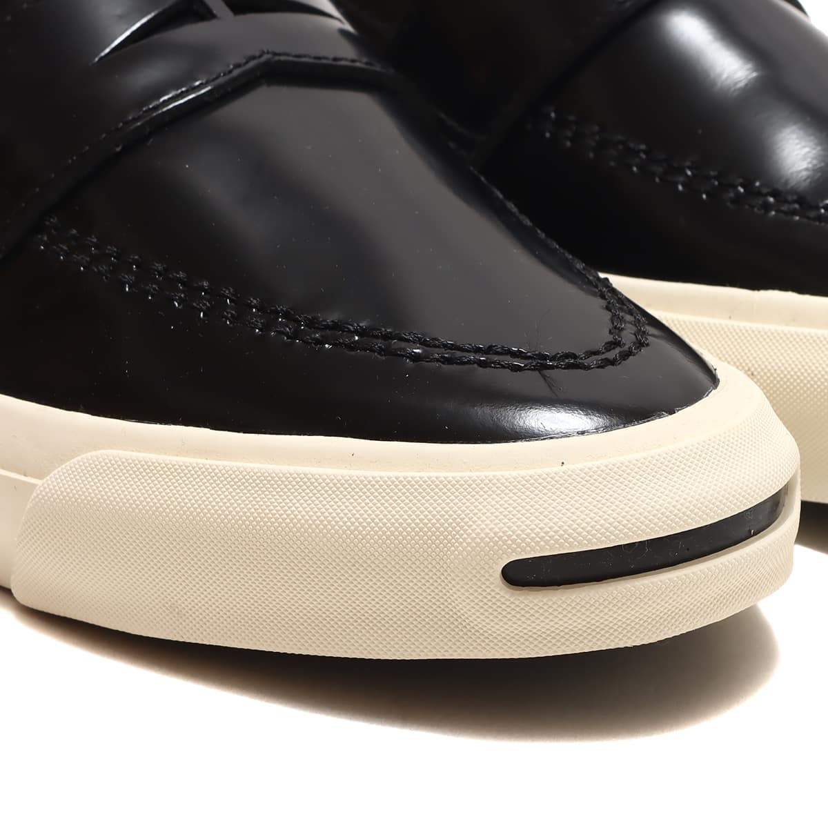 CONVERSE JACK PURCELL LOAFER RH BLACK 23SS-Iの画像