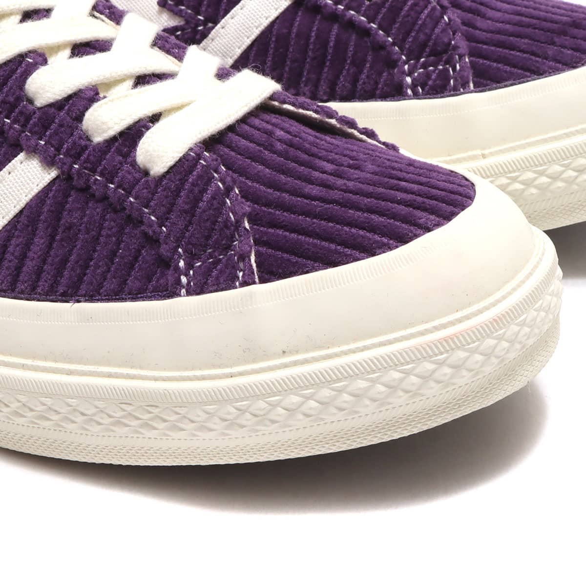 CONVERSE STAR & BARS CORDUROY PURPLE 22FW-Iの画像