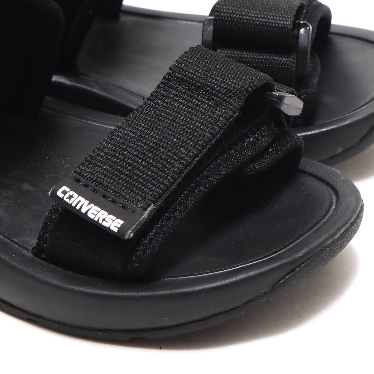 CONVERSE KID'S LOGOSTRAP SANDAL BLACK 22SS-Iの画像