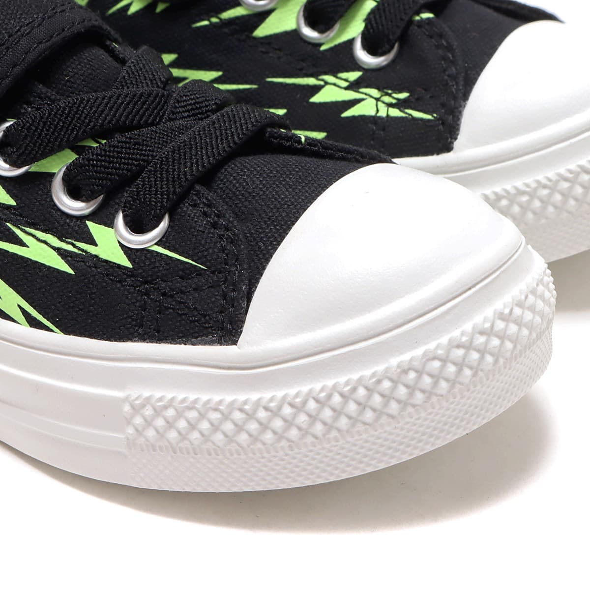 CONVERSE CHILD ALL STAR LIGHT POKEMON V-1 OX BLACK 22SS-Iの画像