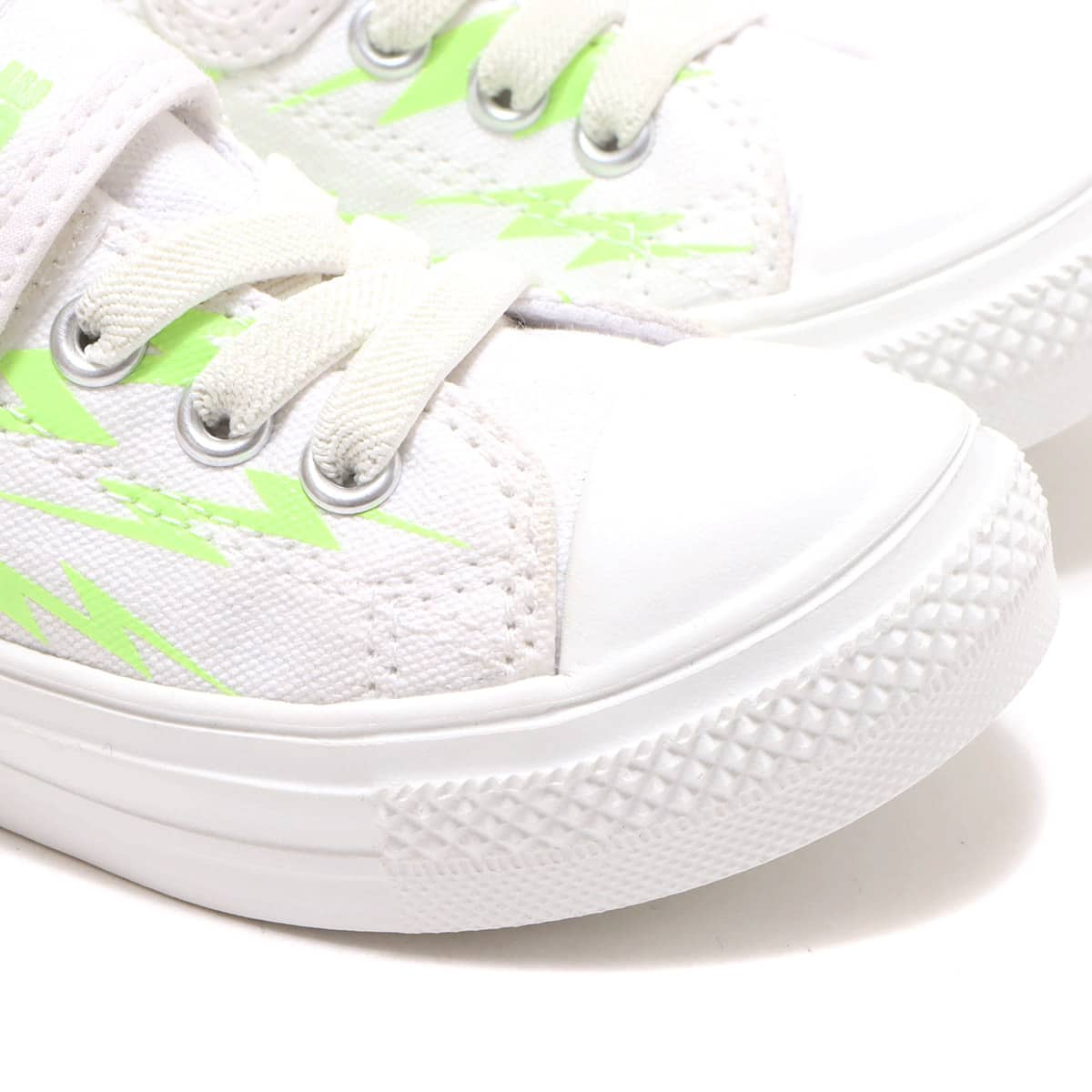 CONVERSE CHILD ALL STAR LIGHT POKEMON V-1 OX WHITE 22SS-Iの画像