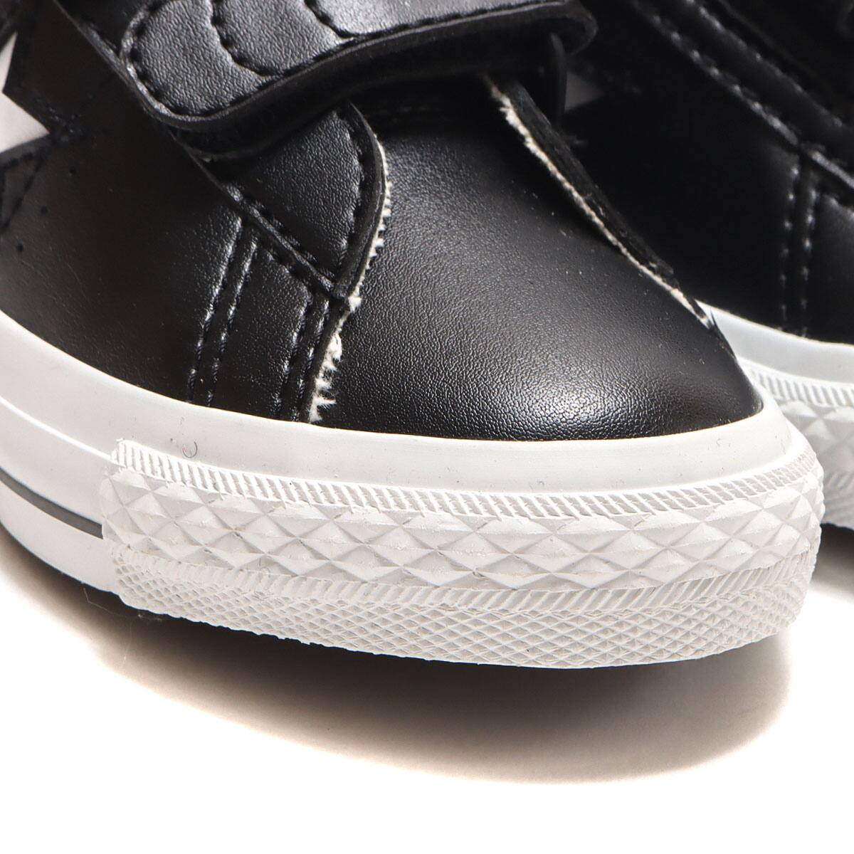 CONVERSE KID'S ONE STAR V-2 OX BLACK/WHITE 22SS-Iの画像