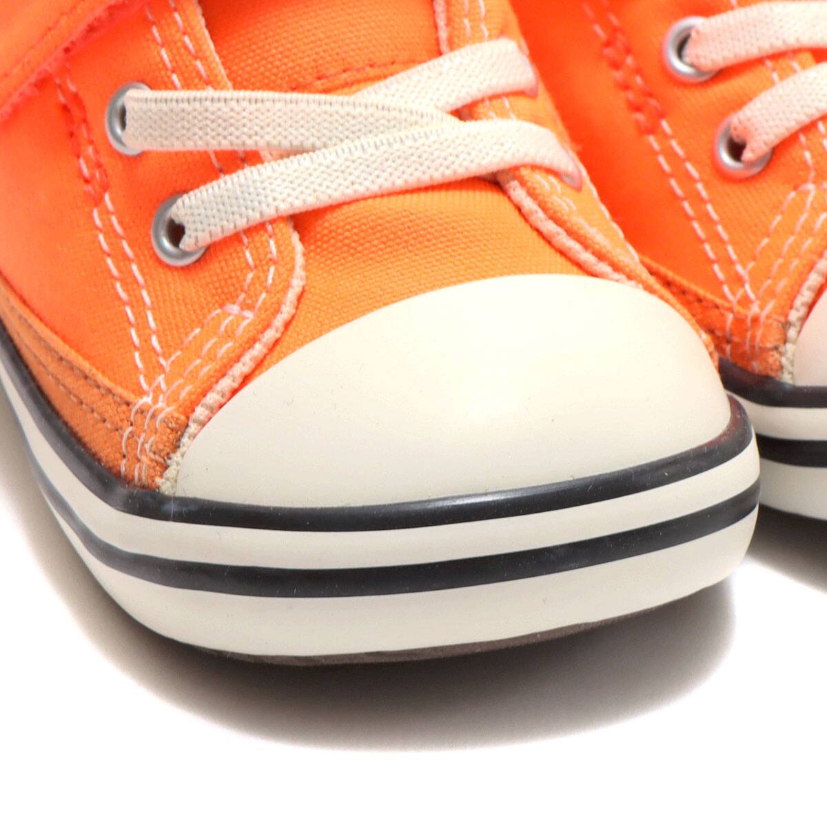 CONVERSE BABY ALL STAR NEONCOLORS OF V-1 ORANGE 22SS-Iの画像