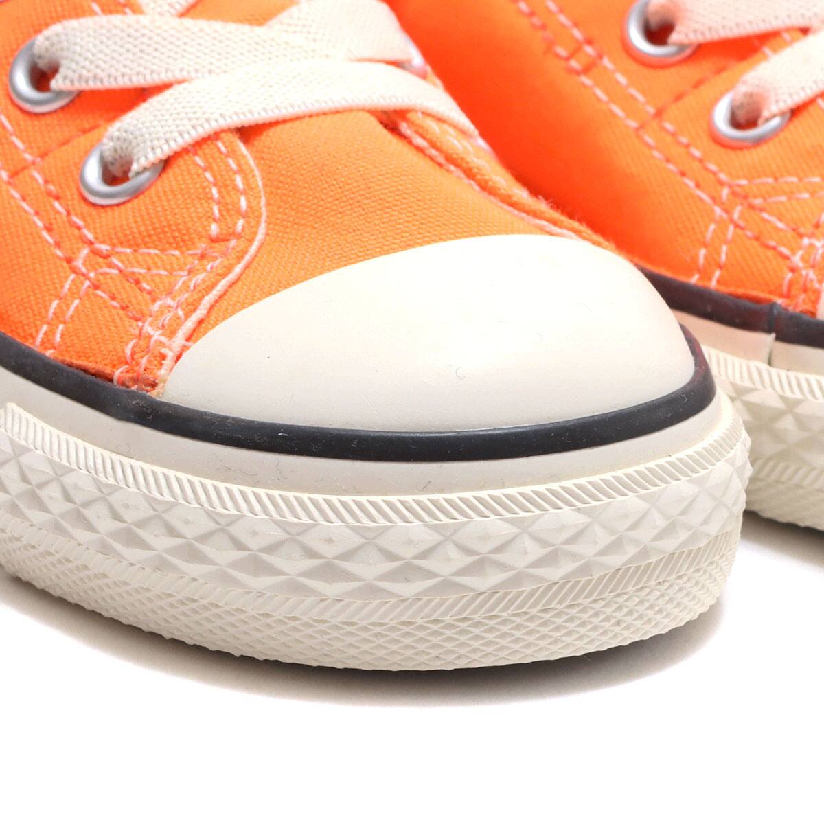 CONVERSE CHILD ALL STAR N NEONCOLORS OF SLIP OX ORANGE 22SS-Iの画像