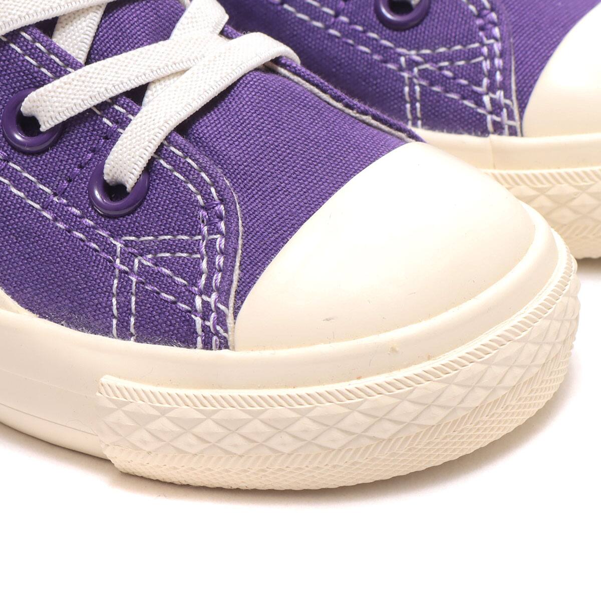 CONVERSE CHILD ALL STAR N WAVETAPE SLIP OX PURPLE 22FW-Iの画像