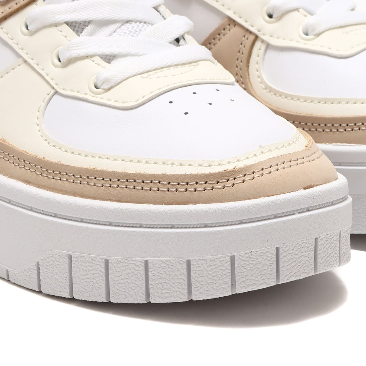 PUMA CALI DREAM PASTEL WNS PUMA WHITE/WORM WHITE/GRANOLA 23SP-Iの画像