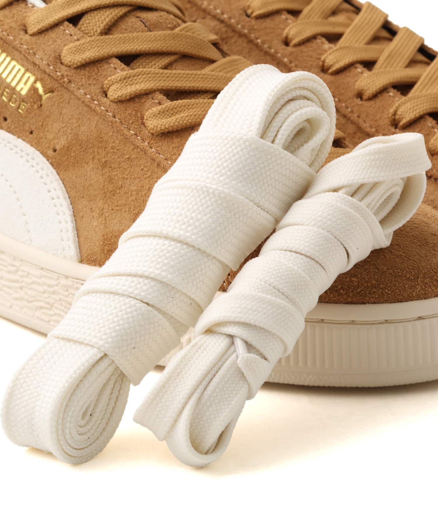 PUMA SUEDE チャールズエフステッド V HONEY BUTTER-PUMA WHITEの画像