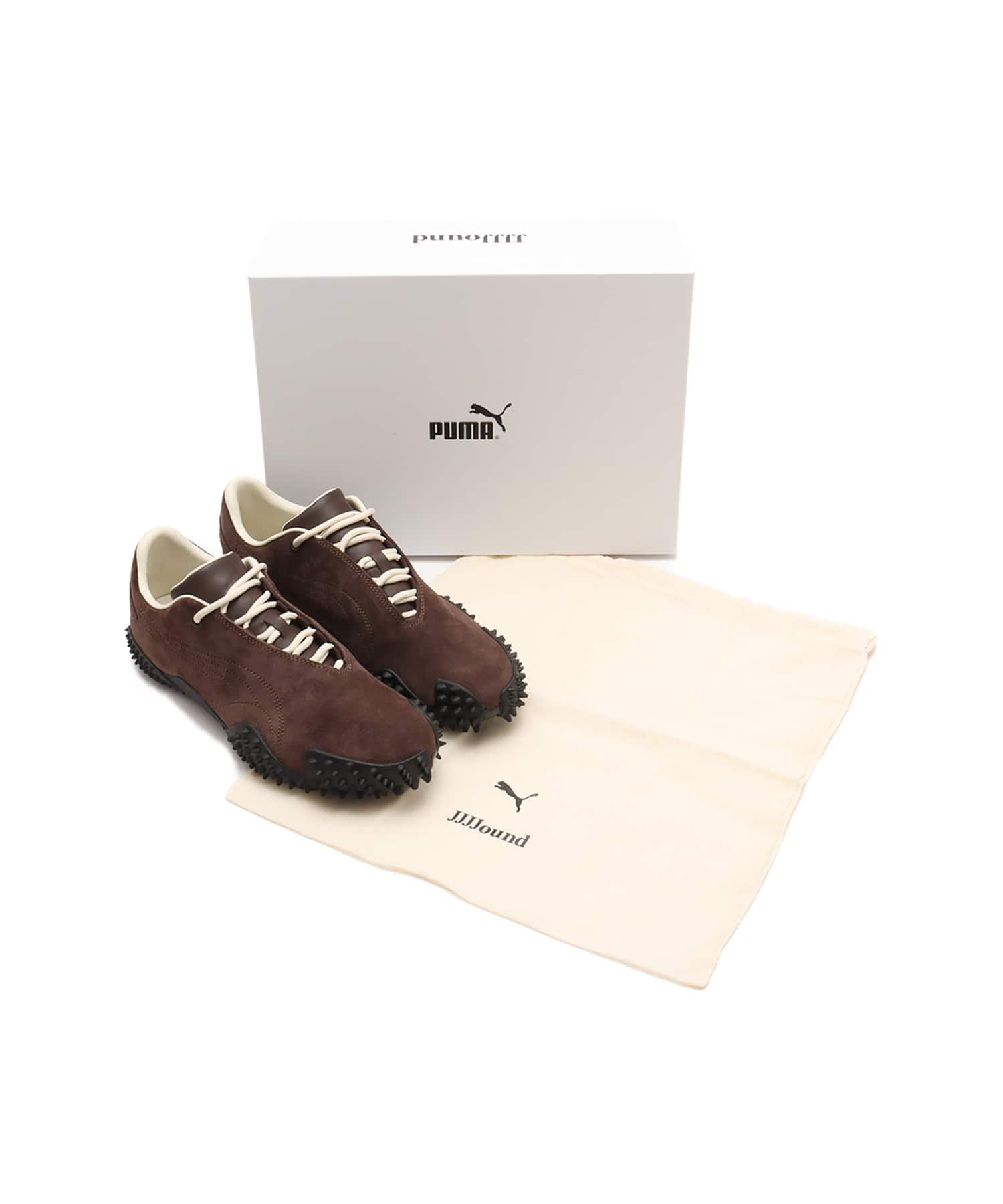 PUMA Mostro JJJJound Op1 DARK CHOCOLATE-PUMA BLACKの画像