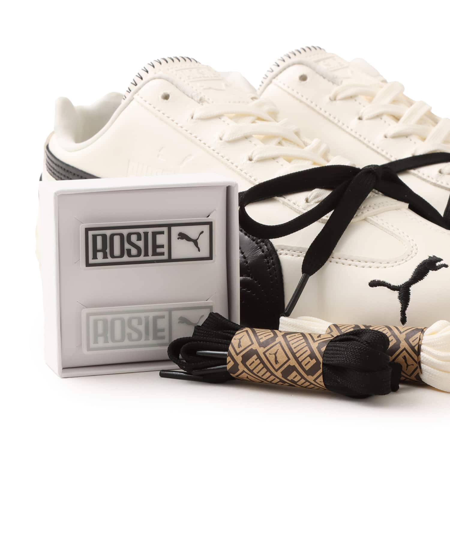 PUMA SPEEDCAT LEA x ROSE WARM WHITE-PUMA BLACKの画像