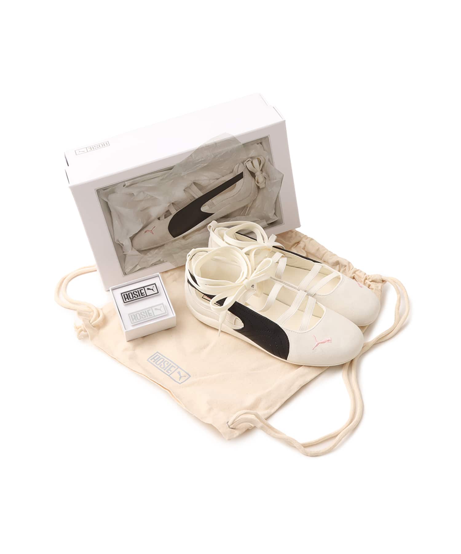 PUMA SPEEDCAT BALLET SD x ROSE WARM WHITE-PUMA BLACK-FROSTYの画像