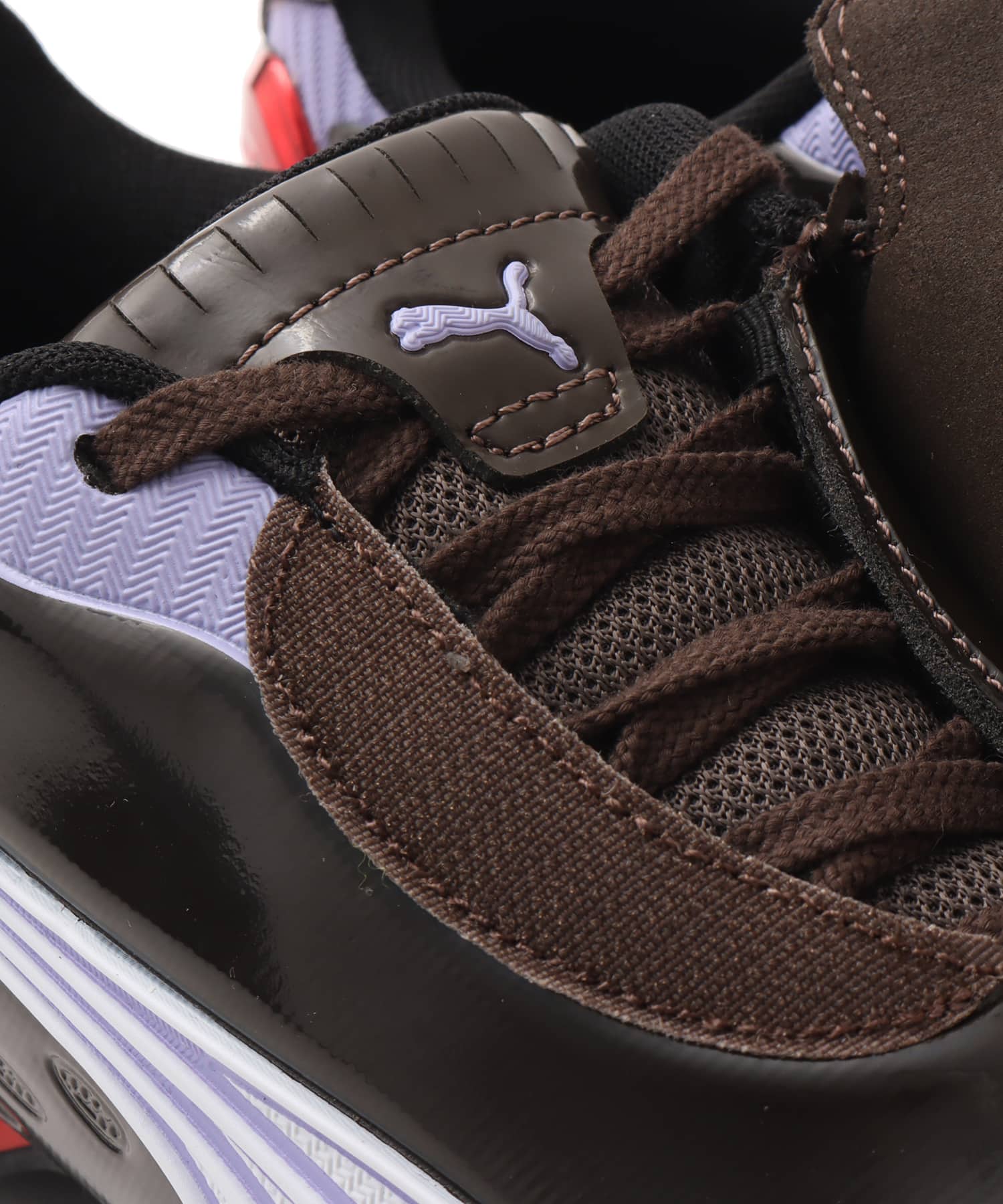 PUMA V-S1 CONTACT BITTER CHOCOLATE-VIVID VIOLEの画像