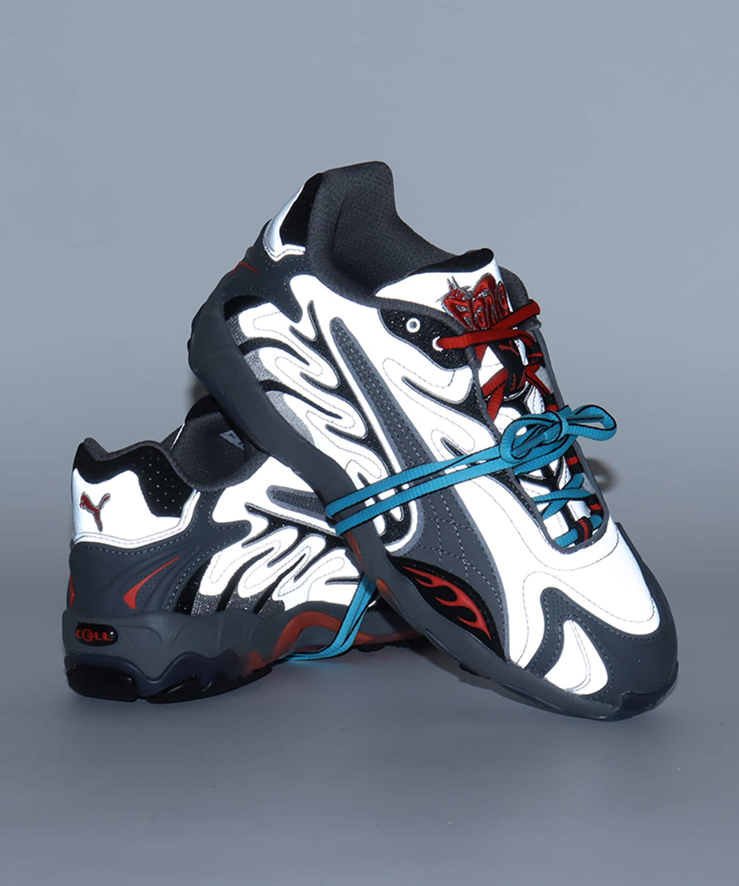 PUMA X A$AP ROCKY Inhale Reflective TEAM SILVER-FLAT MEDIUMGRAYの画像