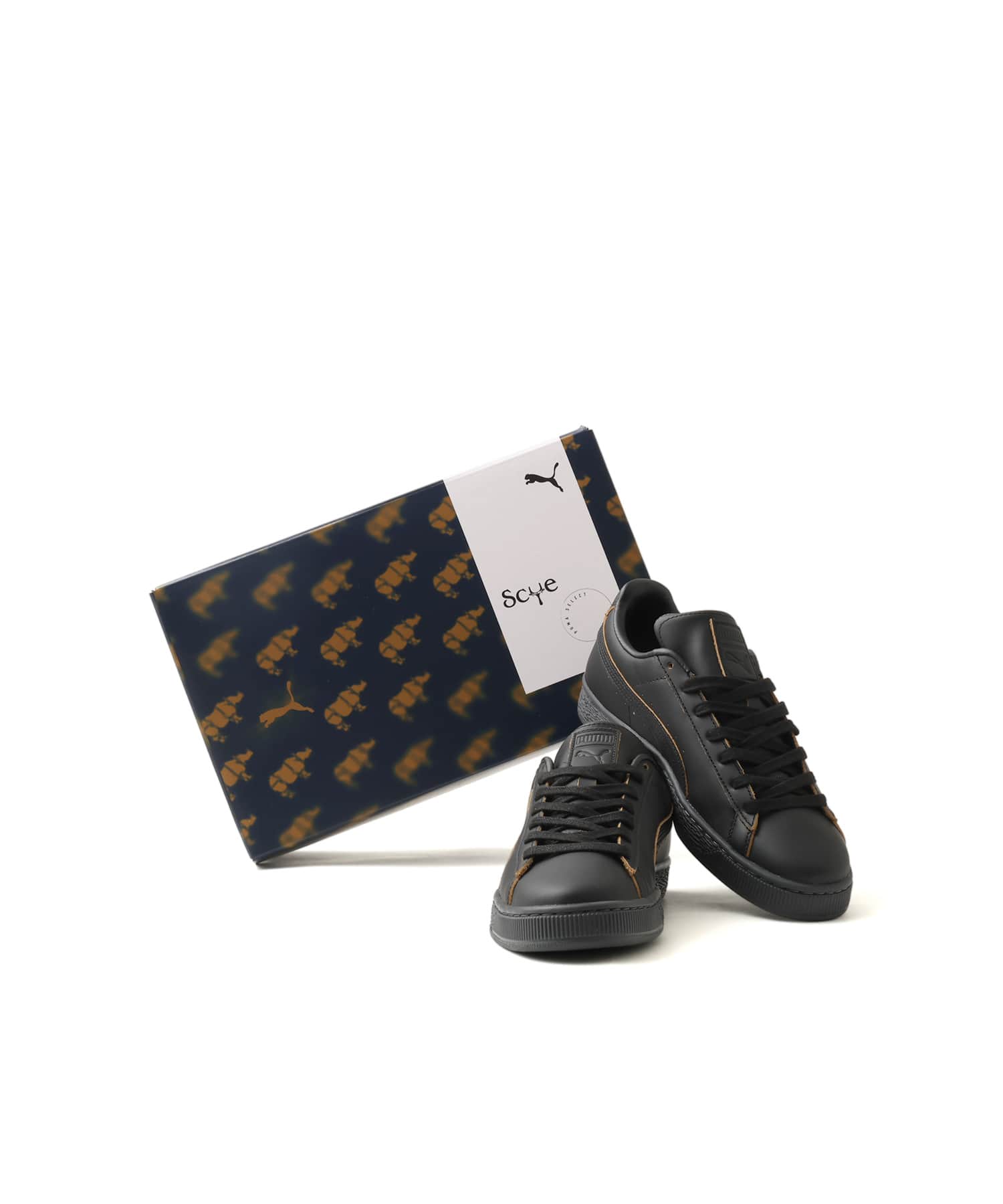 PUMA SUEDE SCYE LTH PUMA BLACK-PUMA BLACKの画像