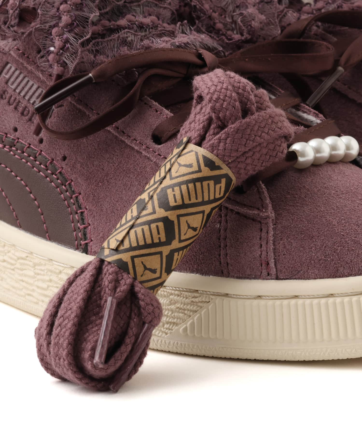 PUMA SUEDE BLOOM WNS RICH COCOA-CHOCOLATE FONDUEの画像