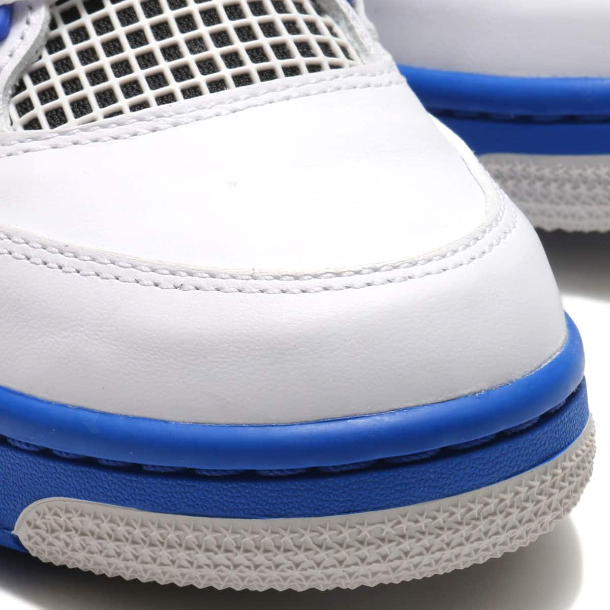 JORDAN BRAND AIR JORDAN 4 RETRO BG  WHITE/GAME ROYAL-BLACKの画像