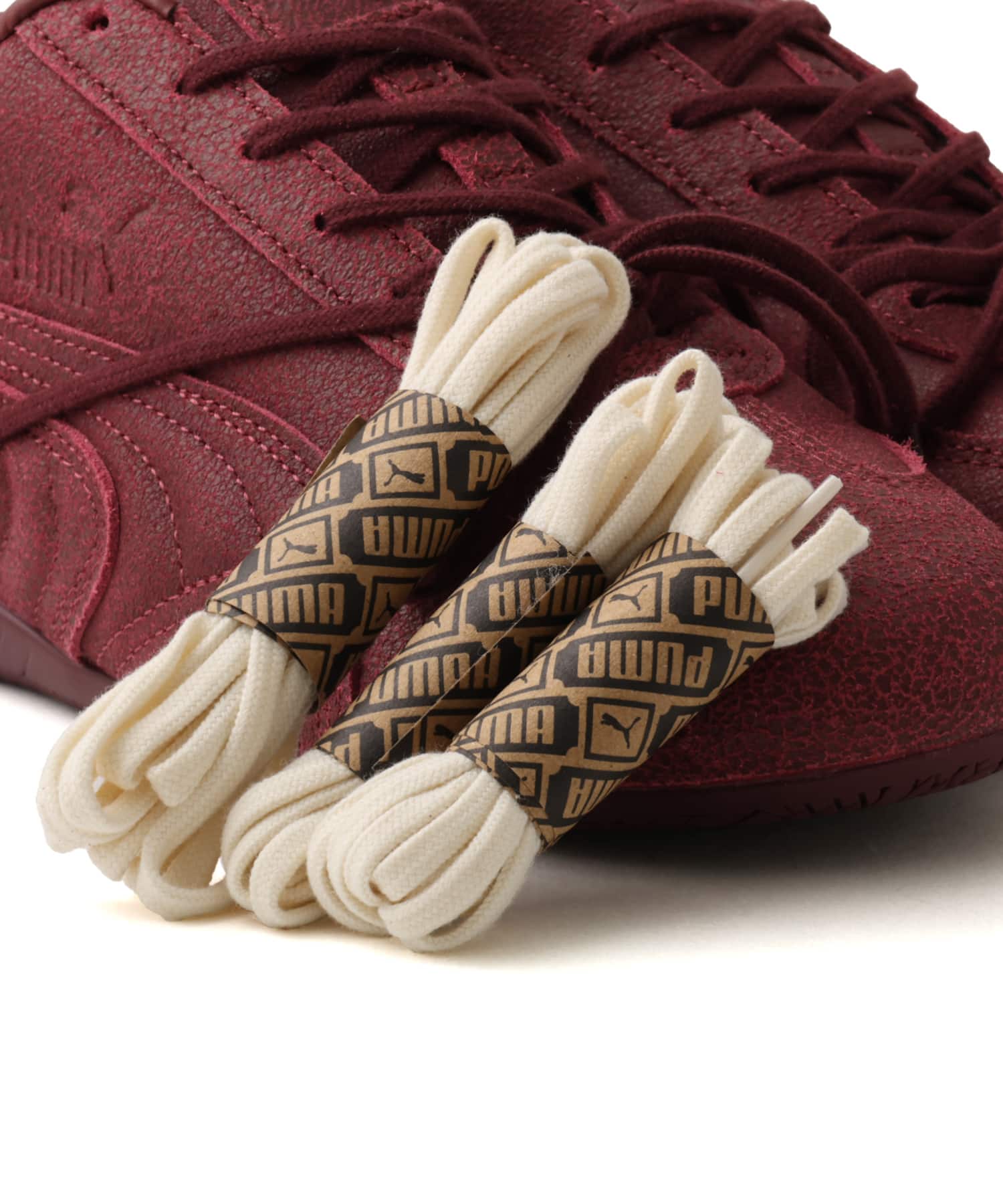 PUMA SPEEDCAT VTG BURGUNDY X ROSE BURGUNDY-AUBERGINEの画像