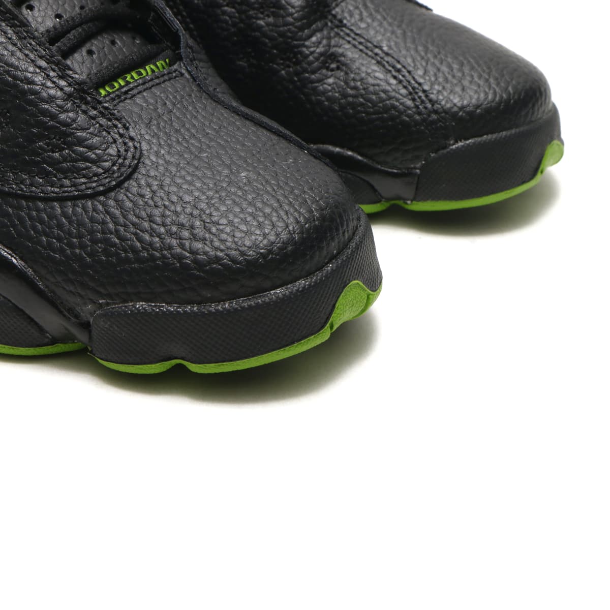 Air jordan 13 black and clearance green