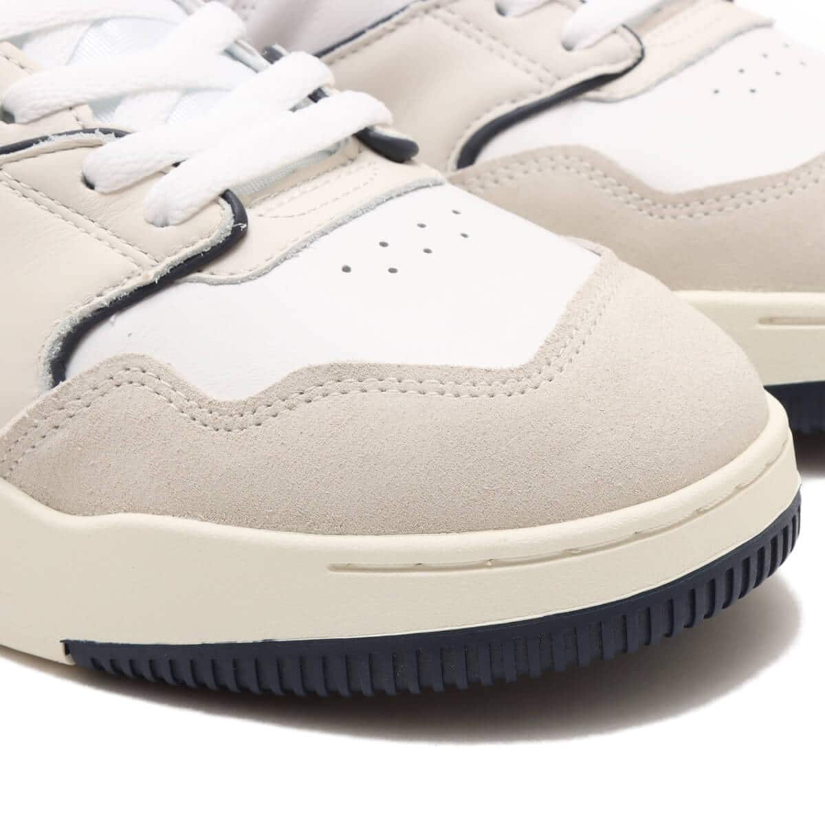 LACOSTE LINESHOT 124 1 SMA WHT/NVY 24SP-Iの画像