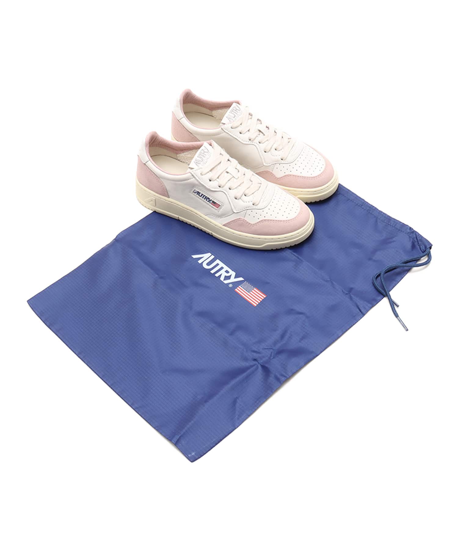 AUTRY MEDALIST LOW PINKの画像
