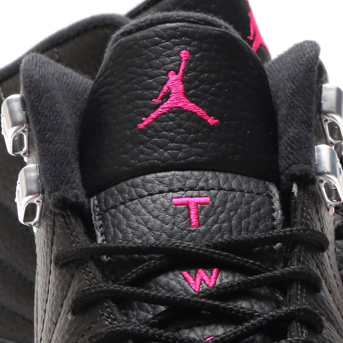 Retro 12 black and on sale pink