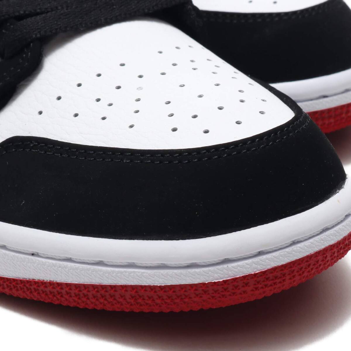 JORDAN BRAND AIR JORDAN 1 LOW WHITE/BLACK-GYM RED 19HO-Sの画像