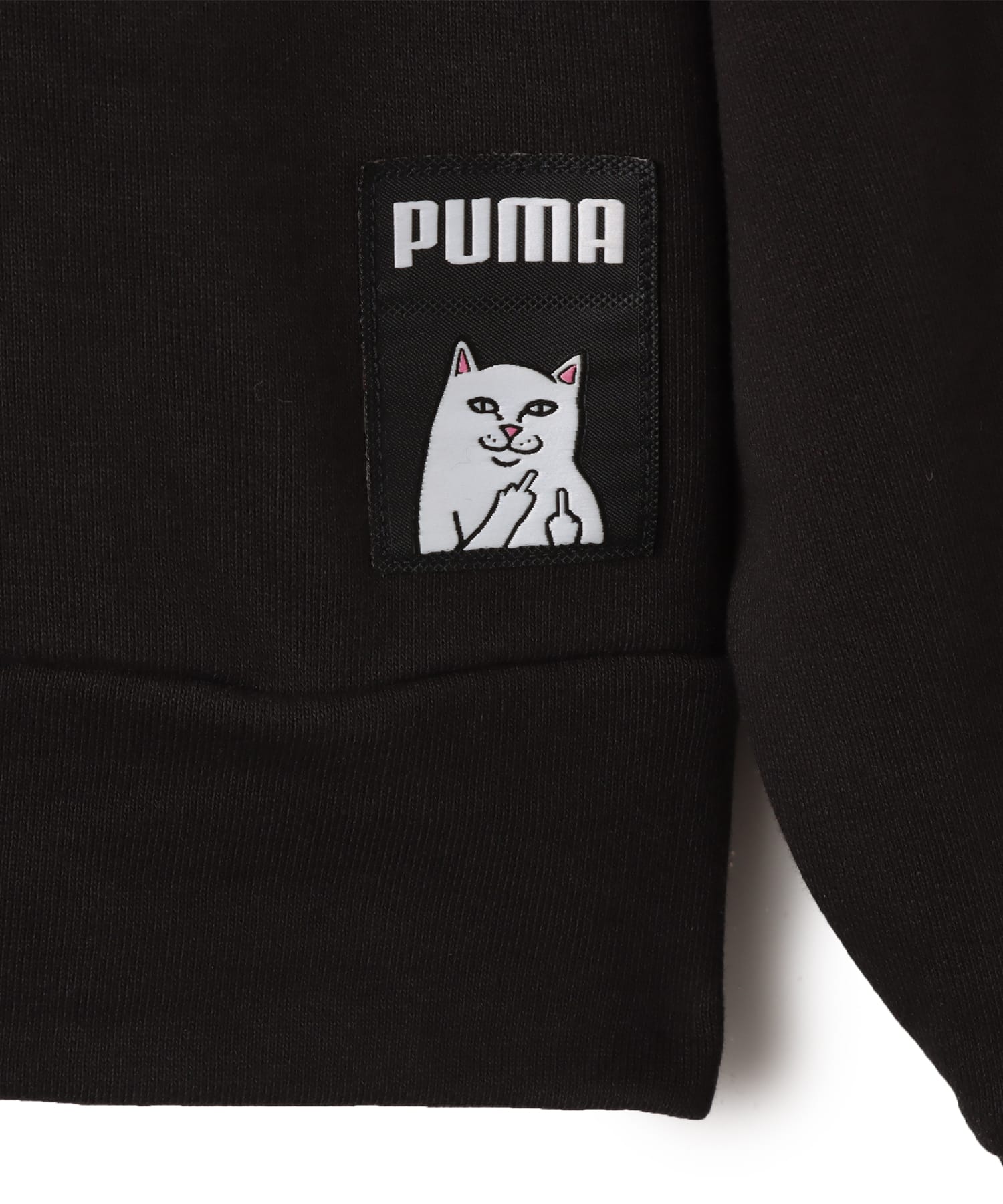 PUMA PUMA x RIPNDIP BOXY GRAPHIC HOODIE TR PUMA BLACKの画像