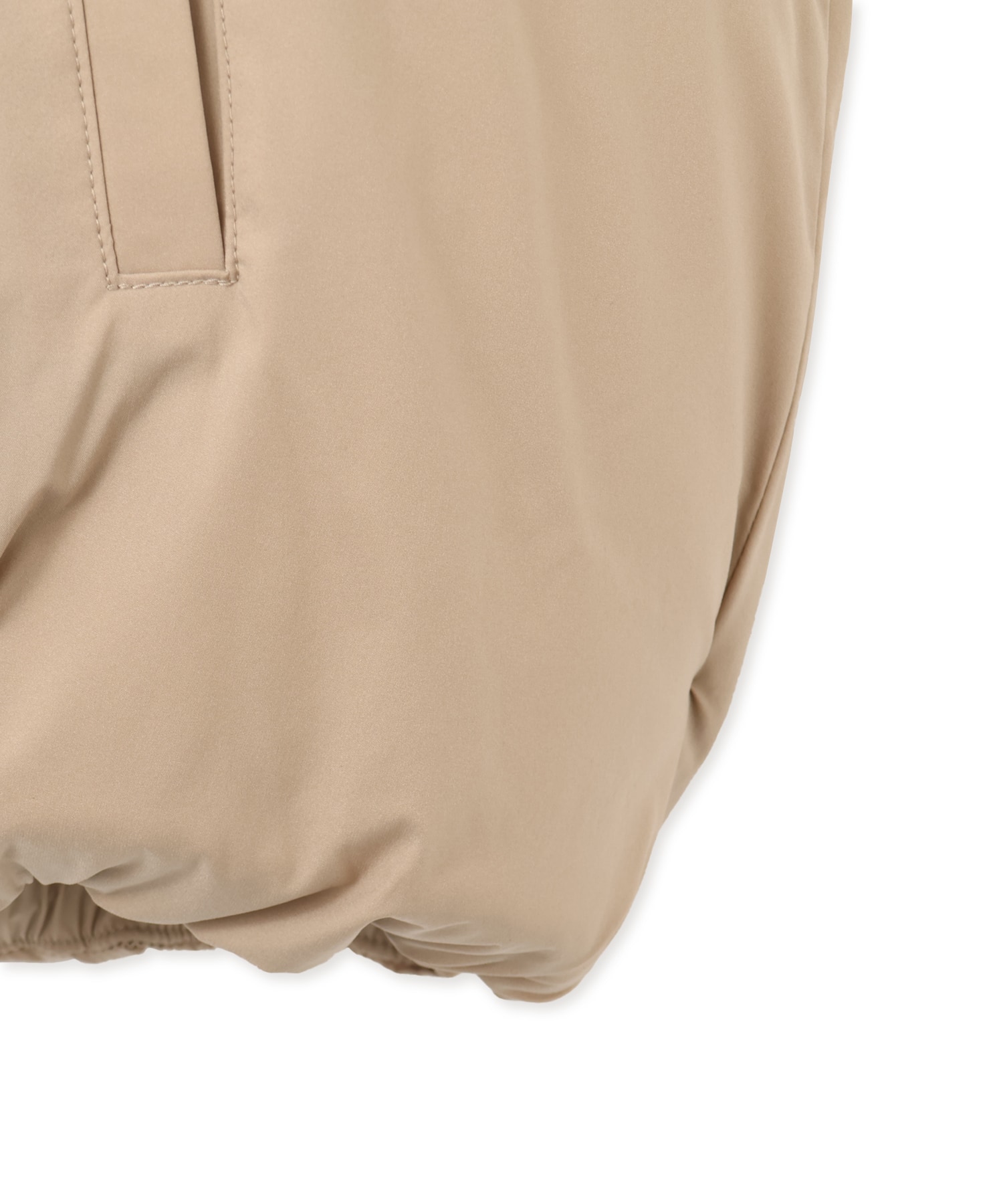 PUMA MATT TAFFETA PADDED JACKET ICE COFFEEの画像