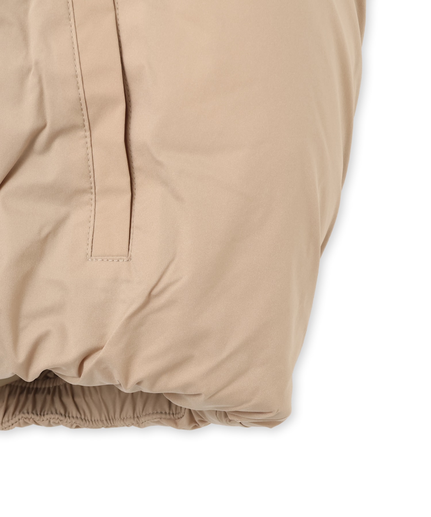 PUMA MATT TAFFETA PADDED JACKET WS ICE COFFEEの画像